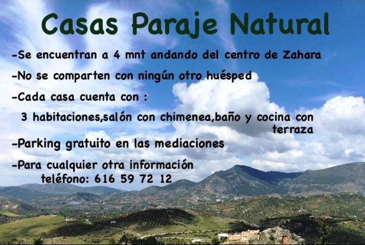 Casas Paraje Natural Саара-де-ла-Сьерра Экстерьер фото
